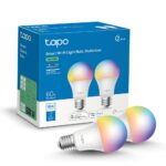 TP-Link Smart Wi-Fi Light Bulb, Multicolor, 2 PCS