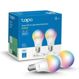 TP-Link Smart Wi-Fi Light Bulb, Multicolor, 2 PCS