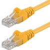 Cavo di rete Patch CCA Cat. 5e Giallo UTP 20 mt
