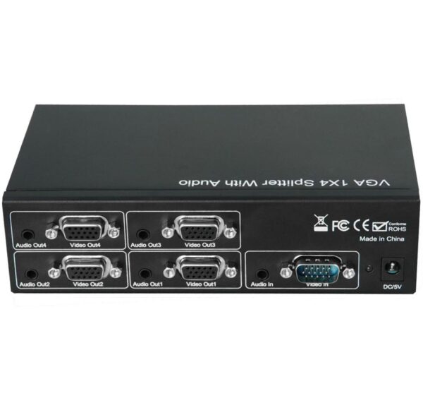 Splitter Video VGA 1x4 con audio - immagine 2
