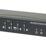 Switch KVMP 4K DisplayPort a 4 porte MST USB3.0, CS1924M