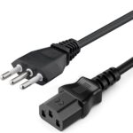 Cavo Alimentazione C13 F a Italiana 5m Nero