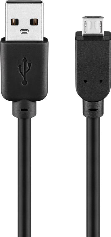 Cavo USB 2.0 A maschio/Micro B maschio 5m Nero