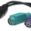 Adattatore USB a doppio PS/2