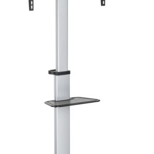 Supporto a Pavimento con Mensola Trolley TV LCD/LED 37-86''