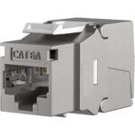 Frutto Keystone RJ45 STP C6A Toolless Silver