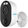 Telecamera di Sicurezza WiFi 4MP 2K da Esterno IP65 con Rilevamento di Persone e Veicoli, WCLMC2KP01