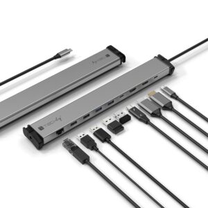 Docking Station 9 in 1 USB-C™ Hub USB HDMI RJ45