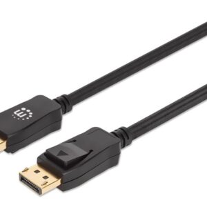 Cavo Audio/Video DisplayPort 1.4 8K a 60 Hz M/M 3 metri Nero