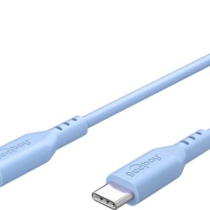 Cavo USB-C™ Maschio/Maschio USB 2.0 in Silicone 1,5 metri Azzurro