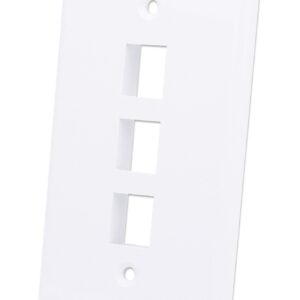 Placca Porta Frutti 3 Posti Mod.503 Bianco
