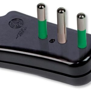 Spina ribassata 2P+T 10A Nero