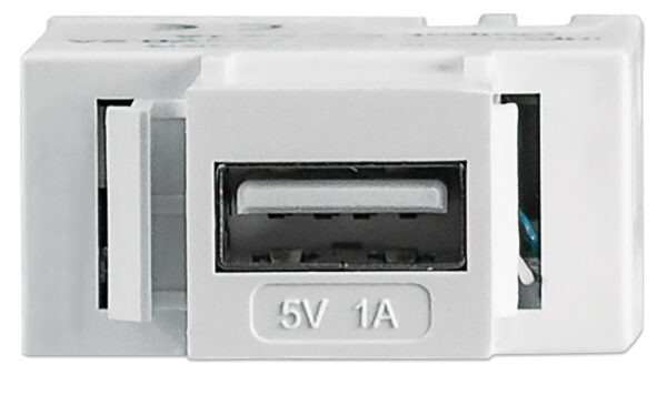 Presa USB con aggancio Keystone per Ricarica