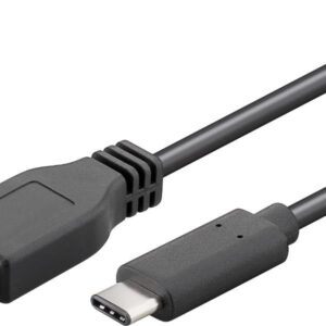 Cavo USB3.0 A Maschio USB-C Maschio 0,15m Nero