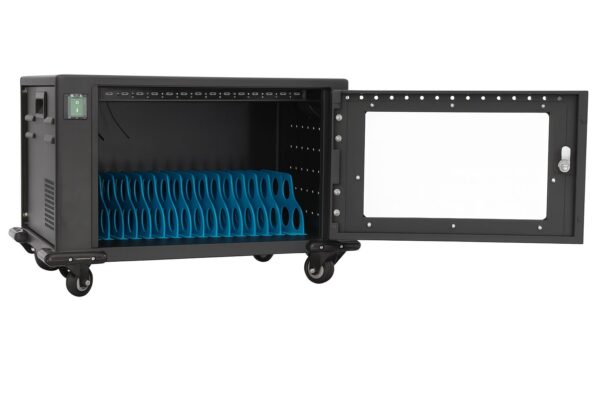 Carrello Stazione di Ricarica Ventilato per 16 Dispositivi USB-C™ - immagine 2