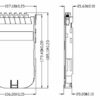 Scatola di Giunzione Fibra Ottica Modulo FTTH con 6 Adattatori SC Ceramici OM4 - immagine 2