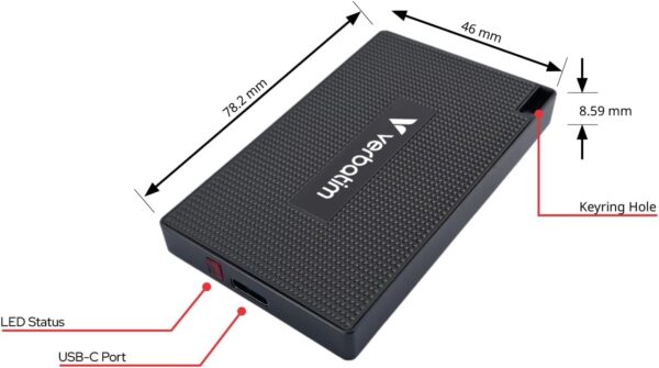 Metal Mini SSD USB-C™ 3.2 Gen 2x2 512 GB - immagine 2