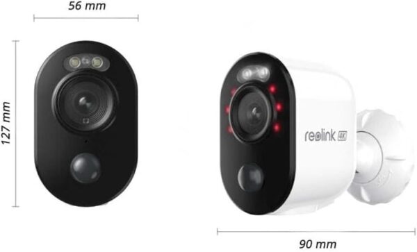 Telecamera di Sicurezza a Batteria 4K 8MP Argus 3 Ultra, BWC4K01 - immagine 2