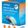 Mouse Ottico USB 12800 dpi LED RGB Multicolor - immagine 2
