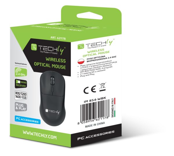 Mouse Ottico Wireless 2,4GHz - immagine 2