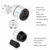 Telecamera di Sicurezza a Batteria 8MP 4K IP65 da Esterno, B4GB4K02 - immagine 10