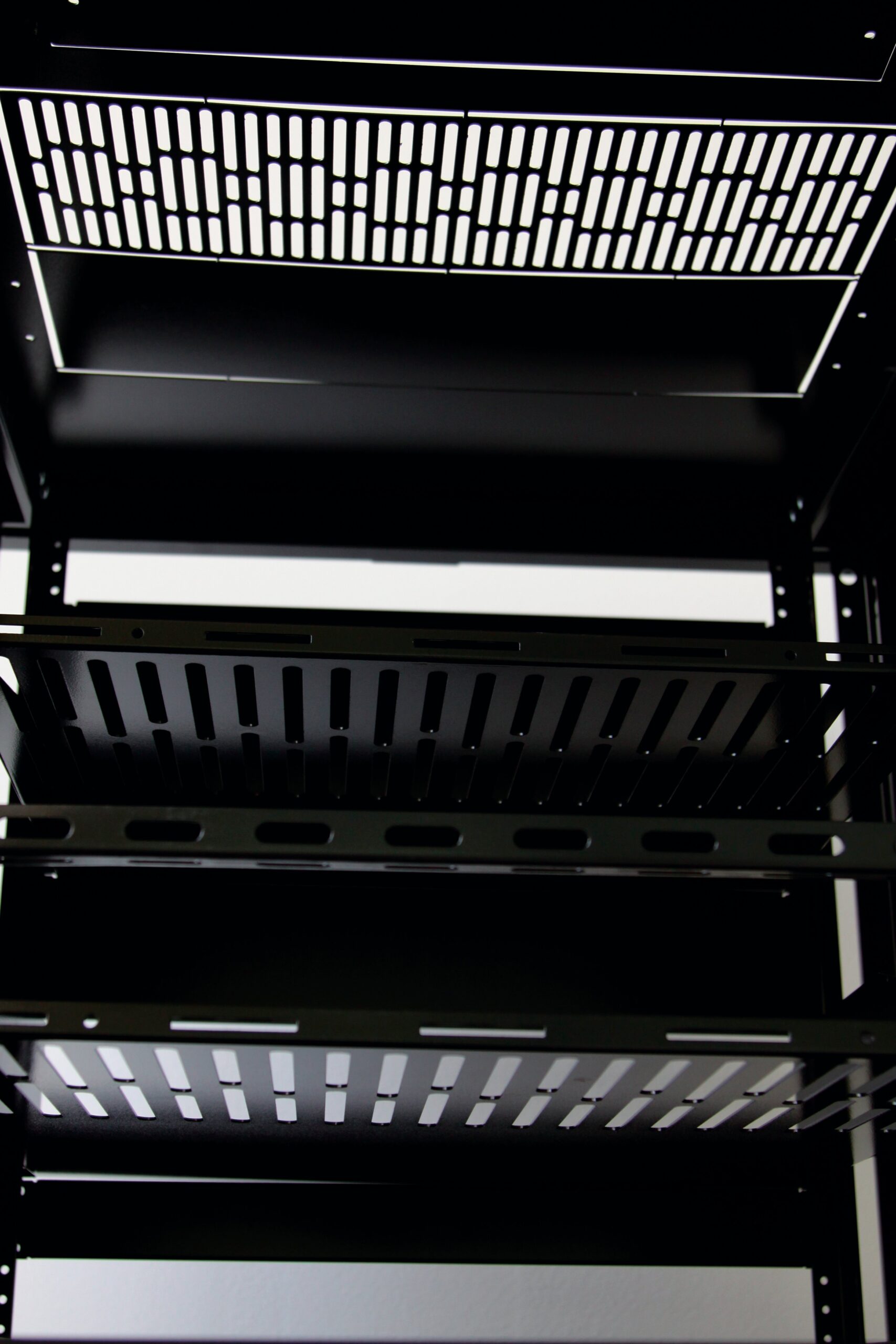 Armadio Rack 19'' 600x600 15U per Audio Video Nero - immagine 10