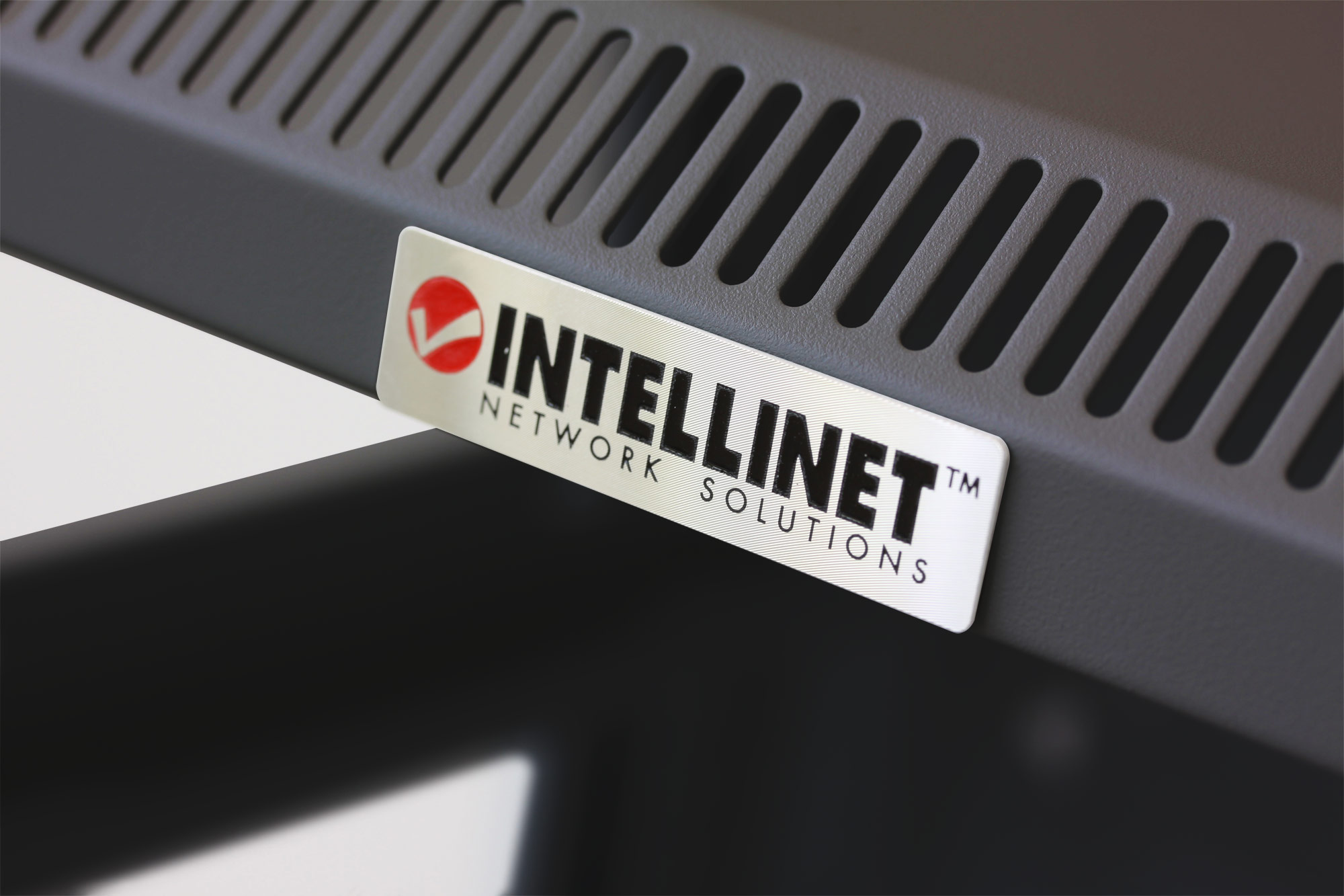 Armadio Rack 19'' a muro 15 unità sezione unica prof. 450mm Nero - immagine 10