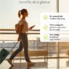 Caricatore Qi Wireless Caricabatterie 3in1 Stazione di Ricarica Pieghevole 15W - immagine 8
