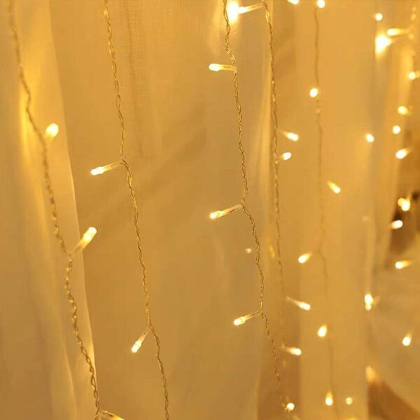 Tenda Natalizia Luminosa 300 LED e Telecomando - immagine 9