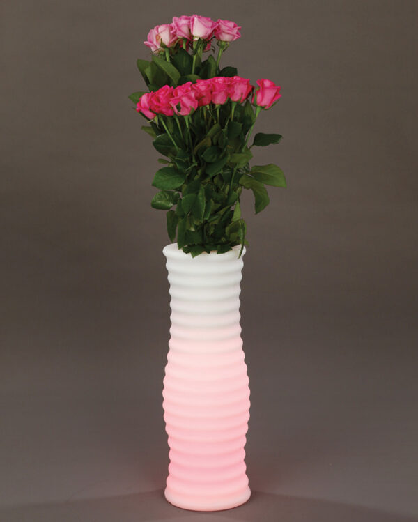 Vaso Luminoso LED RGB Multicolore IP54 con Telecomando - immagine 7