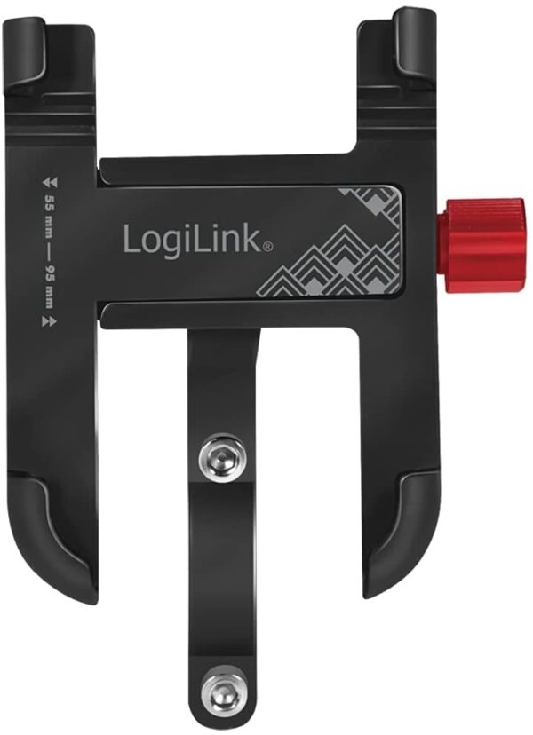 Supporto da Bicicletta per Smartphone 3,5''-7'' Fissaggio Angolato - immagine 10