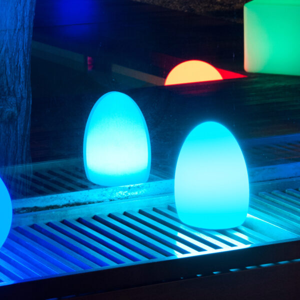 Lampada LED Multicolore di forma Ovale - immagine 10