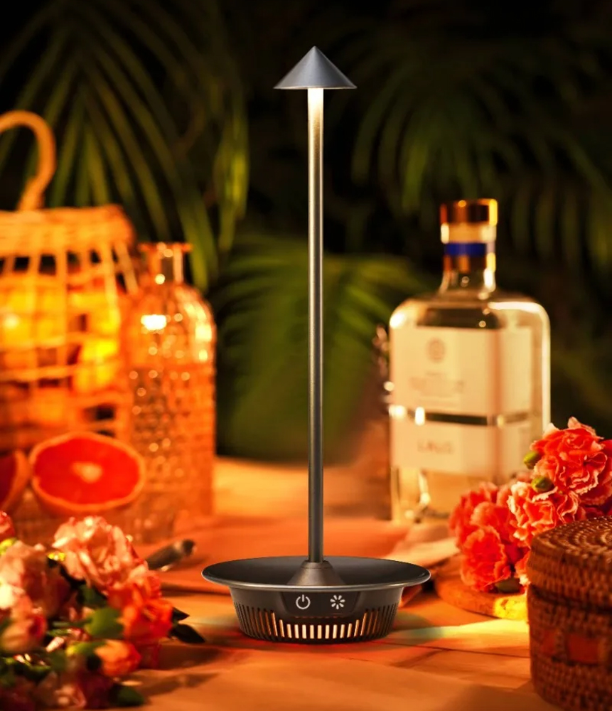 Lampada LED Multicolore da Tavolo Dimmerabile Batteria Ricaricabile Alimentazione USB-C™ - immagine 10