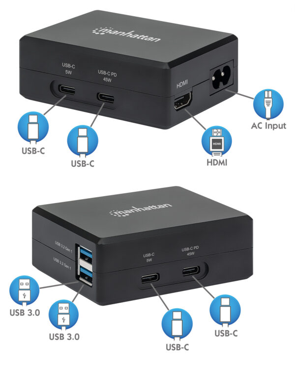 Hub USB-C™ con funzione di ricarica Power Delivery 45W - immagine 10