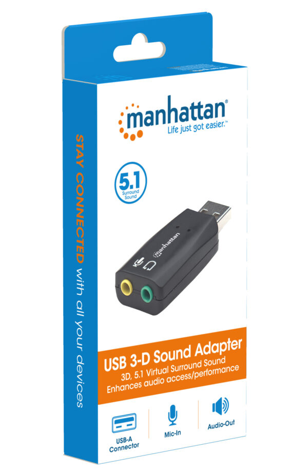 Scheda audio USB suono 3D - immagine 10