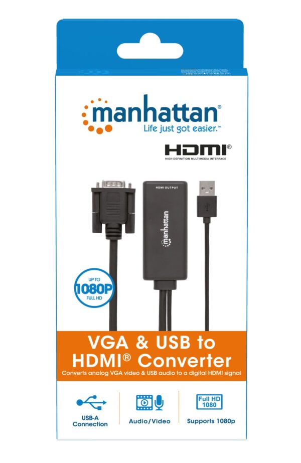 Convertitore da VGA e USB a HDMI - immagine 10