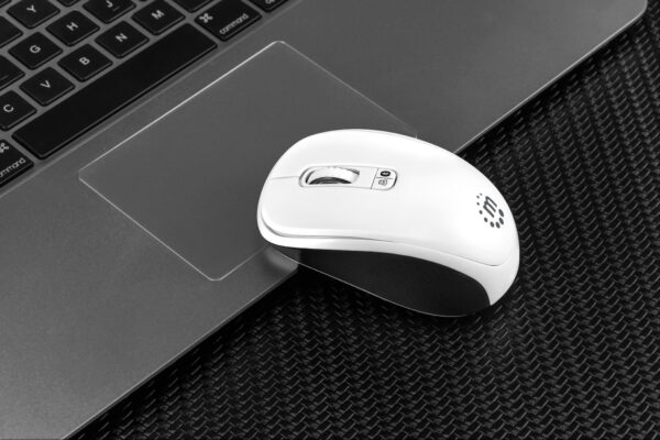 Mouse Dual-Mode Bluetooth e Wireless 2.4 GHz Bianco - immagine 9