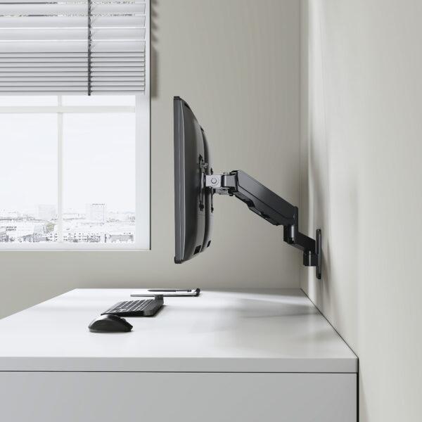 Staffa a Muro con Molla a Gas per due Monitor 17-32'' - immagine 10
