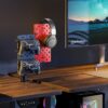 Organizer da Scrivania con Pannello Forato e Supporto per Accessori - immagine 10