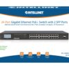 Gigabit Ethernet Switch 24 porte POE+ con 2 porte SFP - immagine 10
