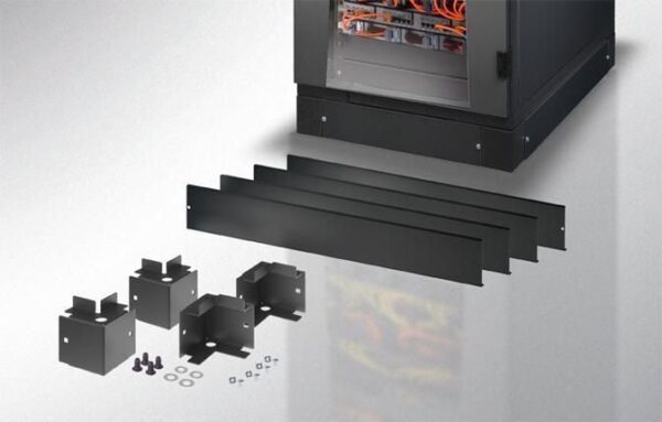 Zoccolo 800 x 1000 mm per Armadi Rack FP Nero - immagine 2
