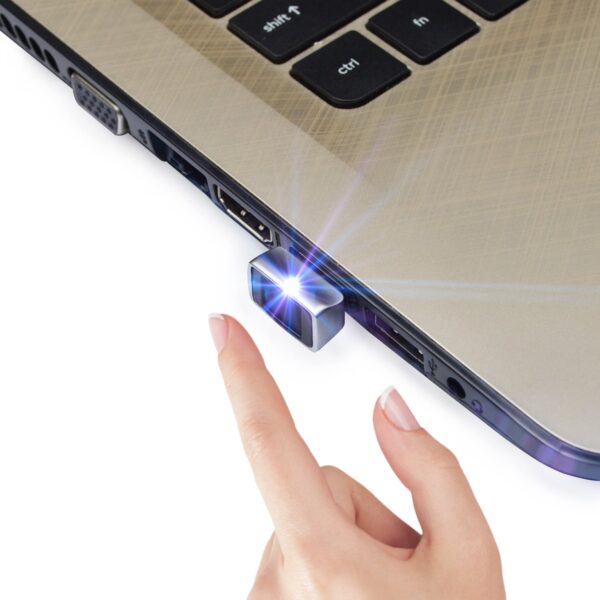 Lettore di Impronte Digitali Fingerprint USB 2.0 con Sensore a 360 gradi - immagine 8