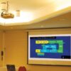 Staffa Universale a Soffitto per Proiettori Bianco - immagine 5