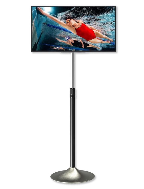Supporto a Pavimento Colonna a Base Circolare per TV LCD/LED 13-27'' - immagine 2
