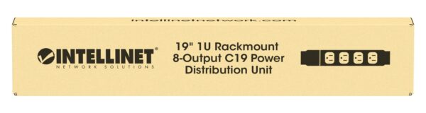 Multipresa montaggio a rack 19'' 1U 8 uscite C19 Spina Italiana - immagine 10