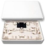 Micro Scatola di Distribuzione con Vassoio Porta Giunti Telecom 12p