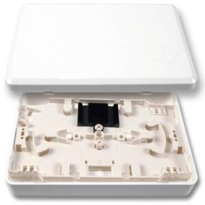 Micro Scatola di Distribuzione con Vassoio Porta Giunti Telecom 12p