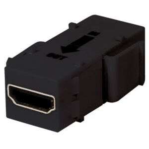 Accoppiatore Keystone HDMI™ con Ripetitore Nero