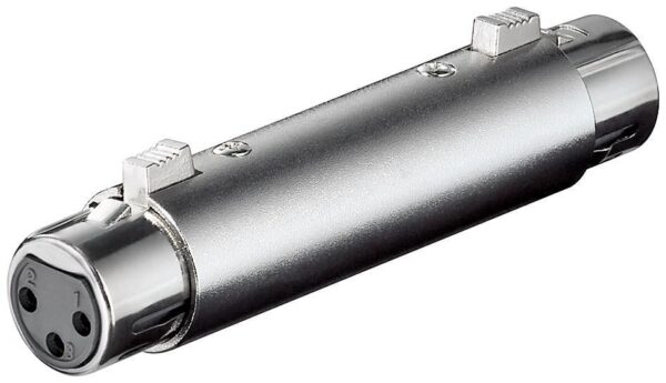 Adattatore XLR Cannon Femmina/Femmina