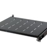 Mensola per Rack 19'' Estraibile 550mm Nera